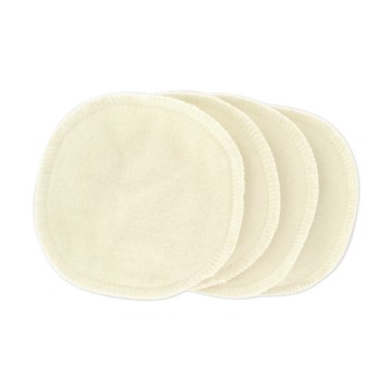 Lot de 4 lingettes lavables en coton bio