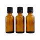 Lot 3 flacons 30ml - Verre ambré codigoutte