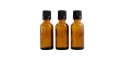 Lot 3 flacons 30ml - Verre ambré codigoutte