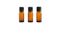 Lot 3 flacons 10ml - Verre ambré codigoutte