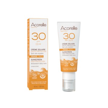 Crème solaire visage - SPF30