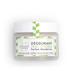 Déodorant peau sensible en crème - Mandarine