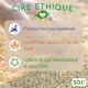 1 kg de cire de soja (+ 15 mèches 100% coton naturel)