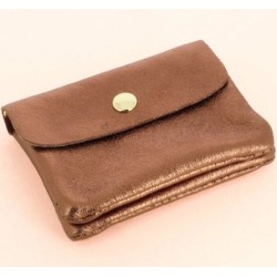 Porte monnaie cuir