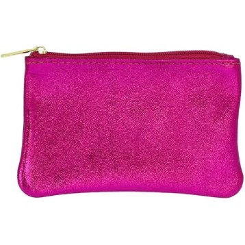 Pochette cuir 1 zip